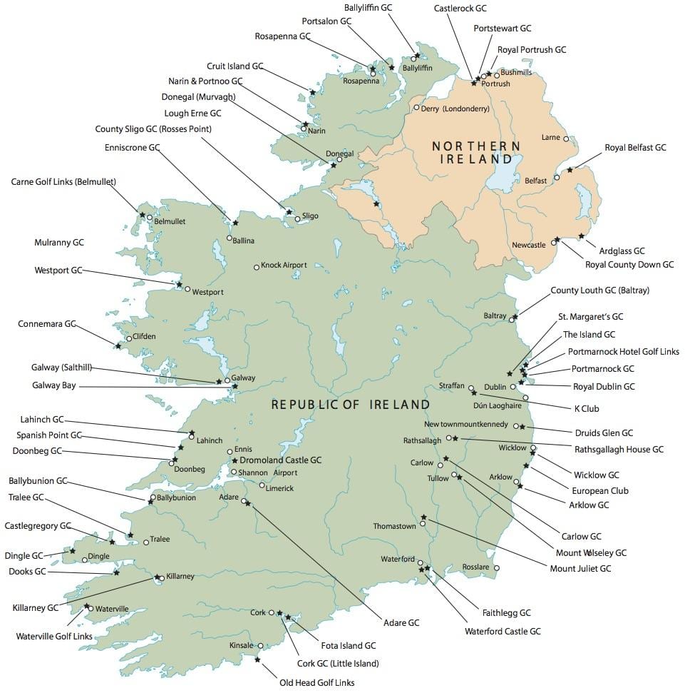 el millor mapa d'irlanda