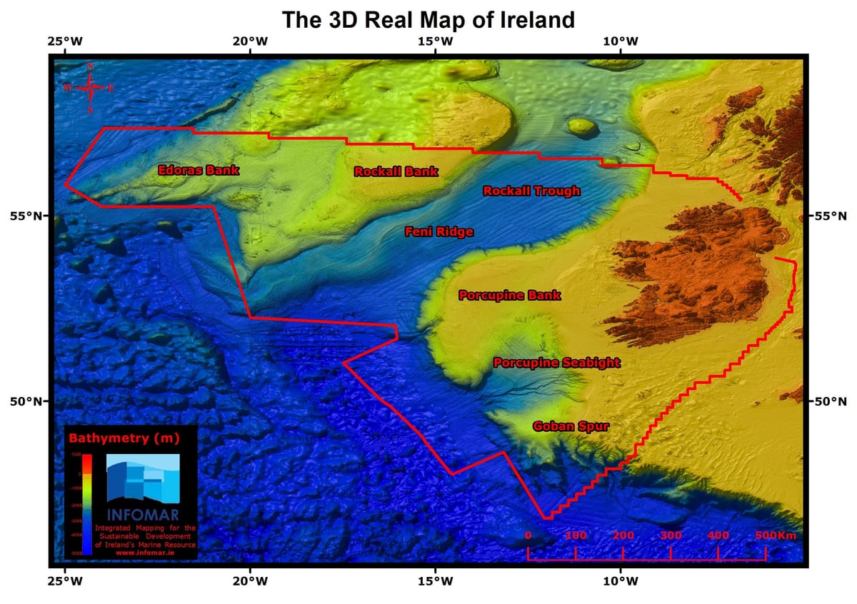 el veritable mapa d'irlanda