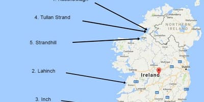 Mapa de navegació a irlanda