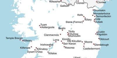 Irlanda mapa turístic