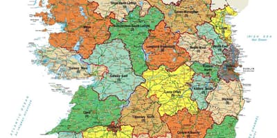 Mapa de ordnance survey irlanda mapa espectador
