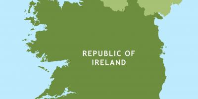 Mapa de carreteres de la república d'irlanda
